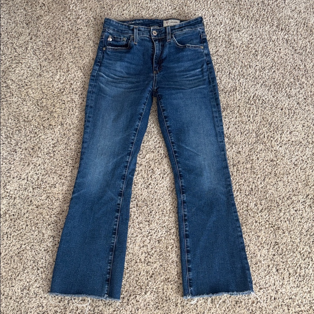 AG Farrah Boot crop Jeans